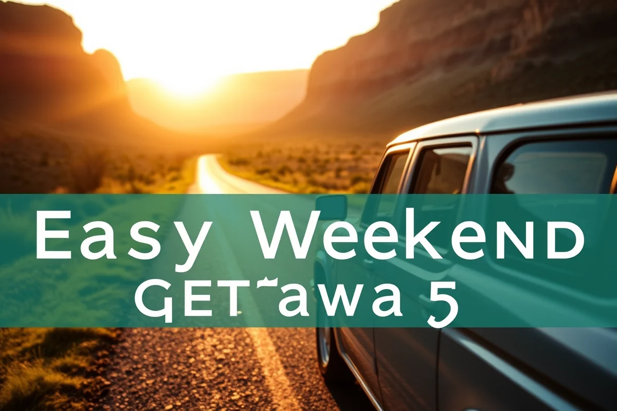 easy weekend getaways — Easy Weekend Getaways