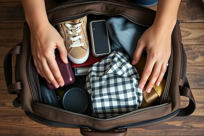 weekend getaways gear checklist — Weekend Getaways Gear Checklist (the finished result)