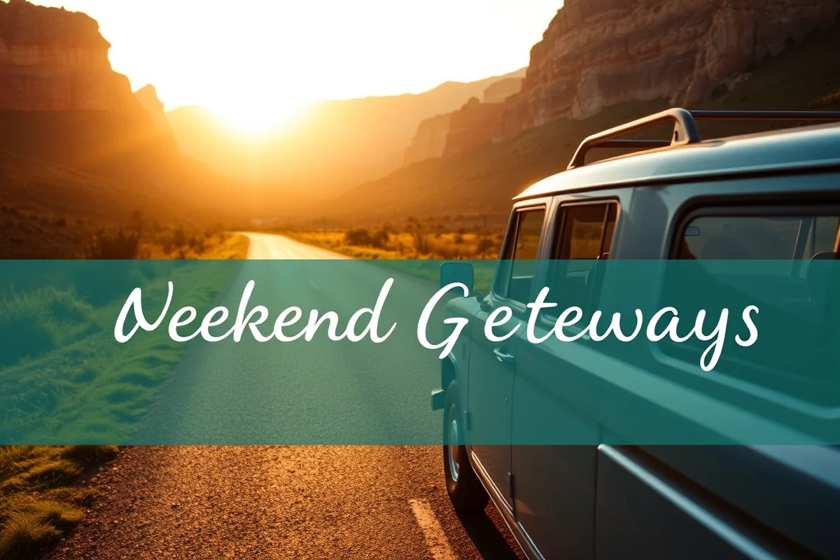 weekend getaways printable — Weekend Getaways Printable