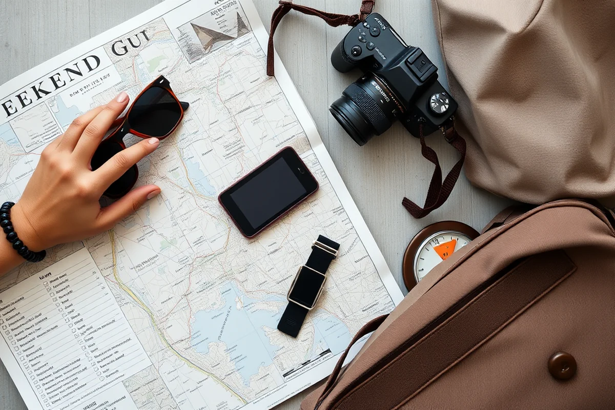 weekend getaways stops checklist — Weekend Getaways Stops Checklist (the finished result)