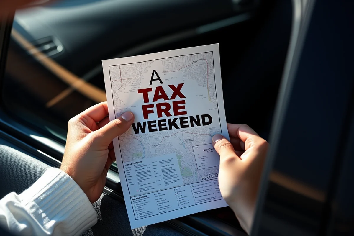 a tax free weekend — A Tax Free Weekend (step by step)