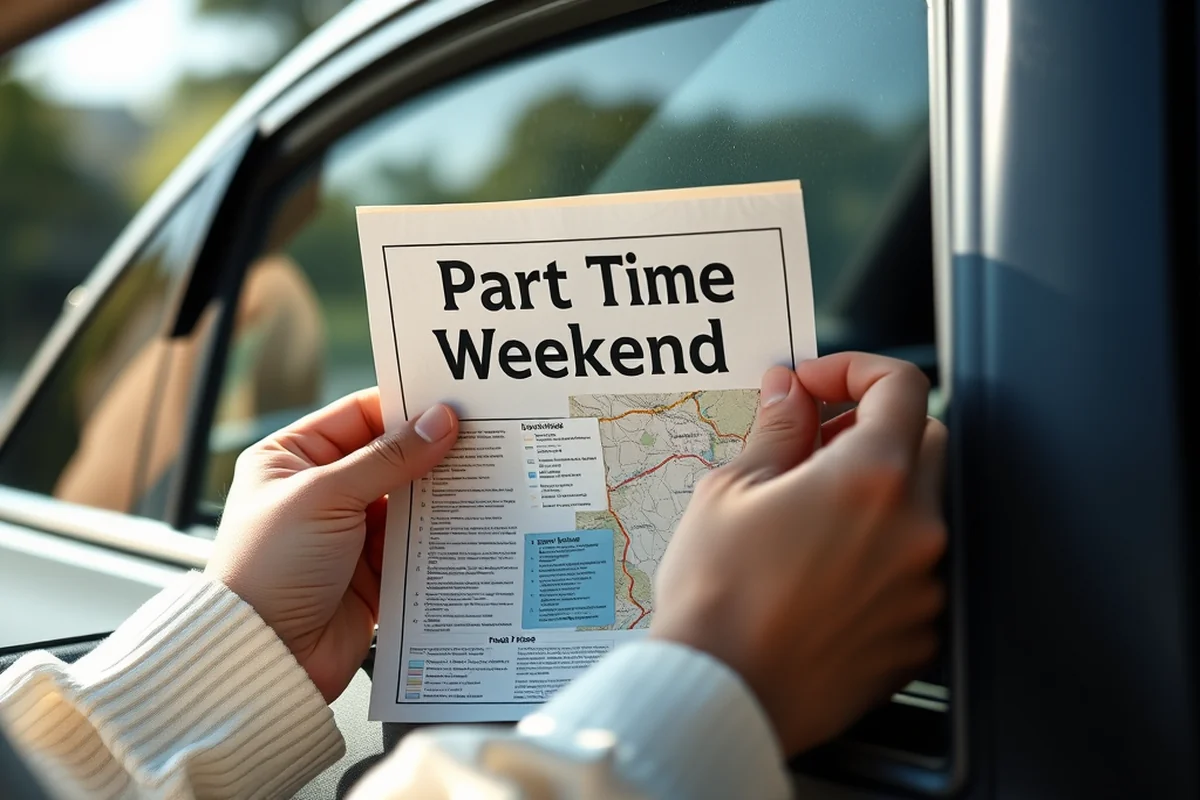part time weekend jobs — Part Time Weekend Jobs (step by step)