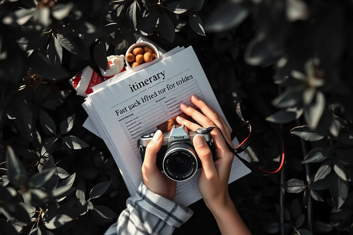 weekend getaways itineraries printable — Weekend Getaways Itineraries Printable (the finished result)