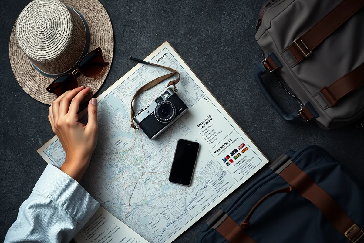 weekend getaways seasonal checklist — Weekend Getaways Seasonal Checklist (the finished result)