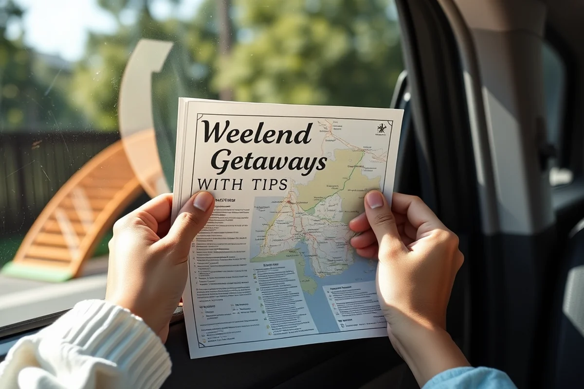 weekend getaways with tips — Weekend Getaways With Tips (step by step)