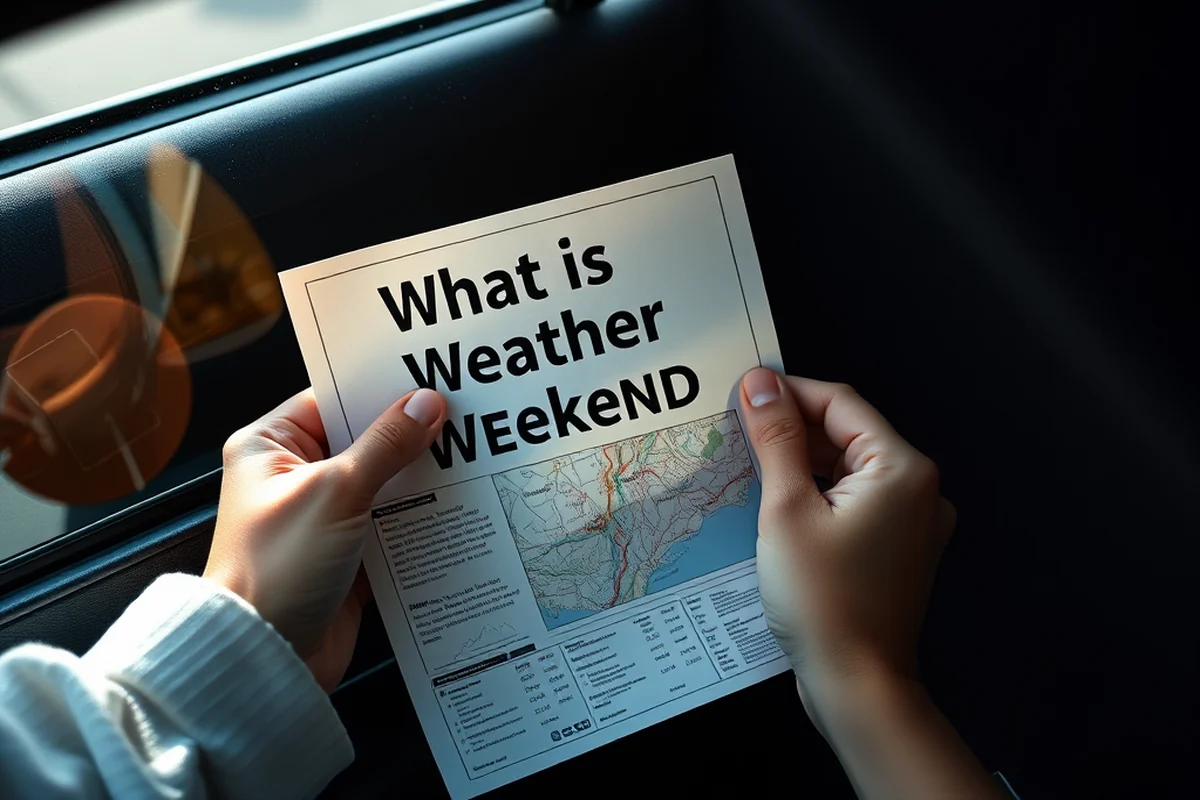 what is weather for this weekend — What Is Weather For This Weekend (step by step)