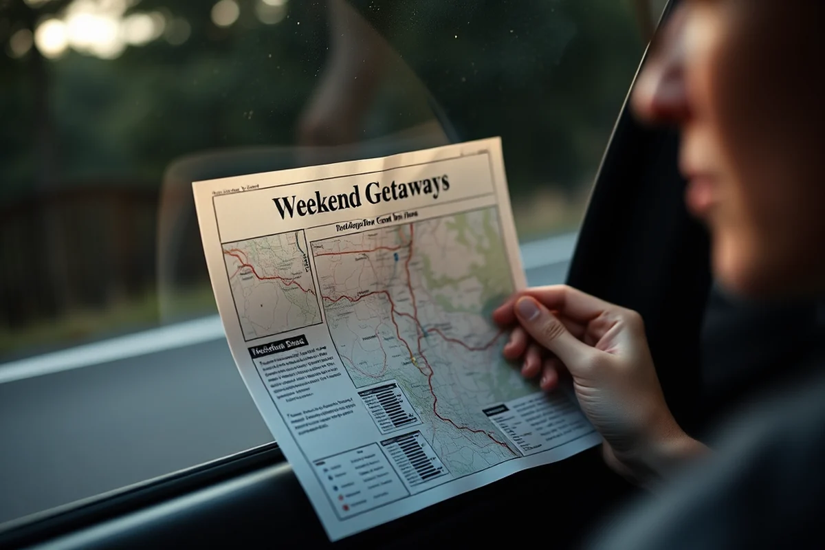 weekend getaways itineraries routes guide — Weekend Getaways Itineraries Routes Guide (step by step)