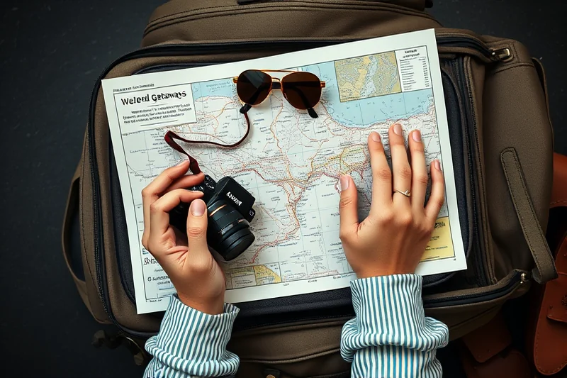 weekend getaways packing gear examples — Weekend Getaways Packing Gear Examples (the finished result)